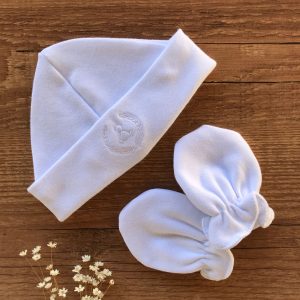 Touca e Luva para Bebe