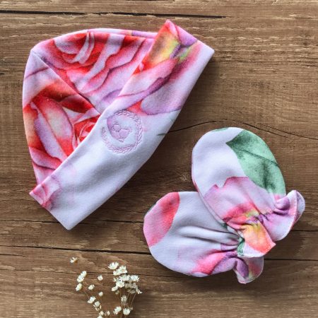 Touca e Luva para Bebe