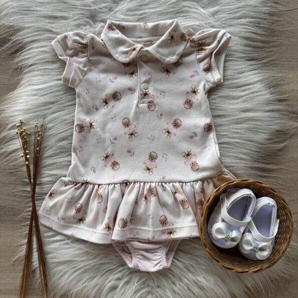 Vestido Bebe com Calcinha