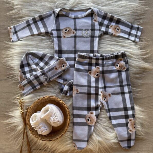 Conjunto Bebe em Algodão Egípcio