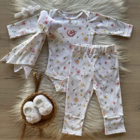 Conjunto Bebe em Algodão Egípcio