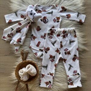 Conjunto Bebe em Algodão Egípcio