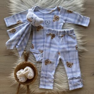 Conjunto Bebe em Algodão Egípcio