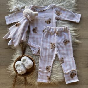 Conjunto Bebe em Algodão Egípcio