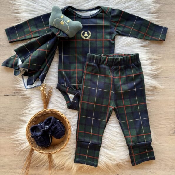 Conjunto Bebe em Algodão Egípcio